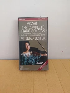 MITSUKO UCHIDA MOZART THE COMPLETE PIANO SONATAS X6 Casettes Box Set - Picture 1 of 16