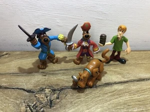 Hanna Barbera Scooby Doo Pirate Action Figures Set Of 4 - Picture 1 of 8