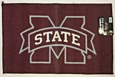 Mississippi State Bulldogs Accent Rug, 19.375" X 30", Free Shipping!