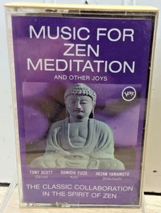 Rare Music For Zen Meditation & Other joys Tony Scott Shinichi-Yuze Hozen 1984 - Picture 1 of 2