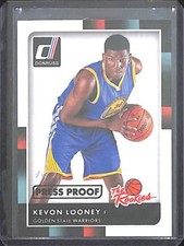 2015-16 Donruss The Rookies Press Proof Rookie #34 Kevon Looney No 1 of 1