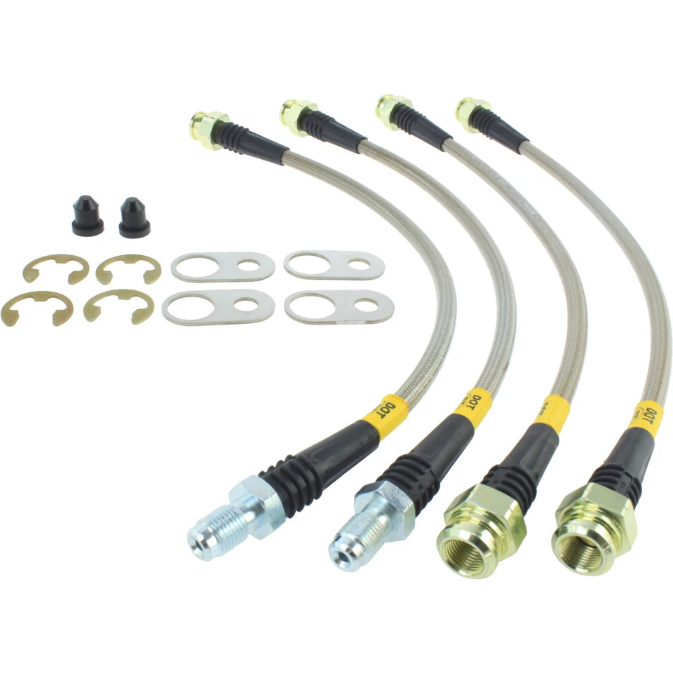 StopTech 950.46509 Rear Braided Brake Line for 2007-15 Outlander / 09-16 Lancer - Image 1 of 2