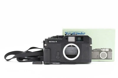 [NEAR MINT w/Box] Voigtlander  BESSA R Black 35mm Film Camera From JAPAN  #A19 - Изображение 1 из 4