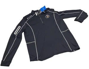 Men's Los Angeles Lakers Columbia Black2020 NBA Finals Champions Quarter-ZipPu - Picture 1 of 9