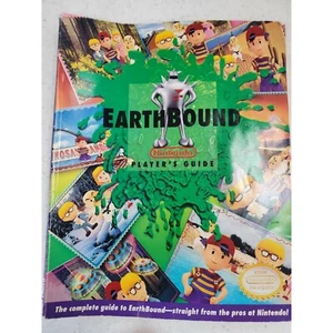 Earthbound Nintendo SNES Manual Guide Only - no scratch sniff - READ - Foto 1 di 8