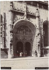 Portogallo Lisbona Lisboa Stampa Citrato Vintage Ca 1900