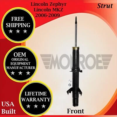 Monroe OEM Front Strut For 2006-2009 Lincoln MKZ/Zephyr Lifetime Warranty - Изображение 1 из 4