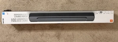 JBL Bar 300 小巧型 Wi-Fi/ 蓝牙条形音箱 (JBLBAR300PR0BLKAM)...免费 S&H! — 第 1/4 张图片