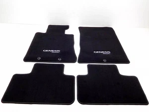 New Genuine OEM Floor Mat Set Indents 2010-2013 Genesis Coupe 2M014-ADU00-9P - Picture 1 of 3