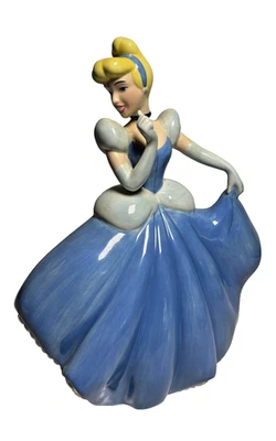 Vintage Walt Disney Cinderella Ceramic Coin Bank 10" Princess Figure EUC - Image 1 of 4