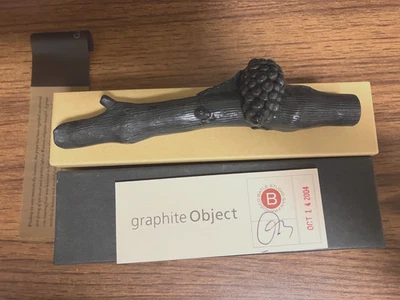 NIB Graphite Object Agelio Batle Studio San Francisco Graphite grapevine 2004 - Image 1 of 4