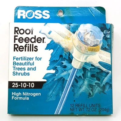 Ross 25-10-10 Recambios de Fertilizante para Árboles y Arbustos para Alimentador de Raíces-12 Unidad de Recarga Foto 1 de 3