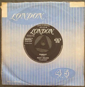 RICKY NELSON - Someday/I Got a Feeling - London - HLP 8732 - NM - Picture 1 of 2