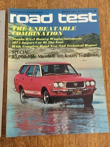 Mazda 1973 Road Test Magazine March - Bild 1 von 4