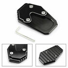 Motorcycle Side Stand Kickstand Pad Extension Plate For BMW R1200RT 14-15 Black/
