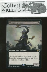 Skemfar Avenger Extended Art Kaldheim Rare Near Mint - Picture 1 of 2