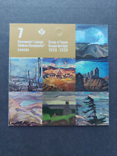 VERY RARE CANADA STAMP BOOKLET Sc#3243 GROUP OF SEVEN - 2020 - BK747 - MNH