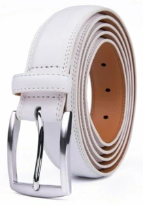 Genuine Leather Belts for Men Dress Causal Mens Belt, Many Colors 1.25inch Width - Picture 1 of 27
