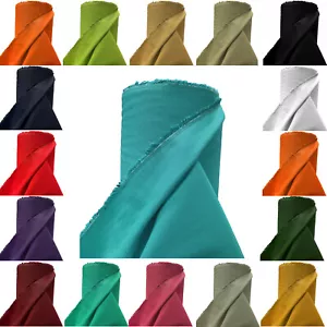 100% cotone tela anatra tessuto vestiti borse materiale artigianale 250 gm 145 cm larghezza 7 once - Foto 1 di 35