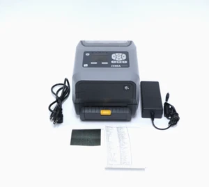 Zebra ZD620 Label Printer ZD62142-T01L01EZ Wireless Bluetooth Ethernet w/Power A - Picture 1 of 14