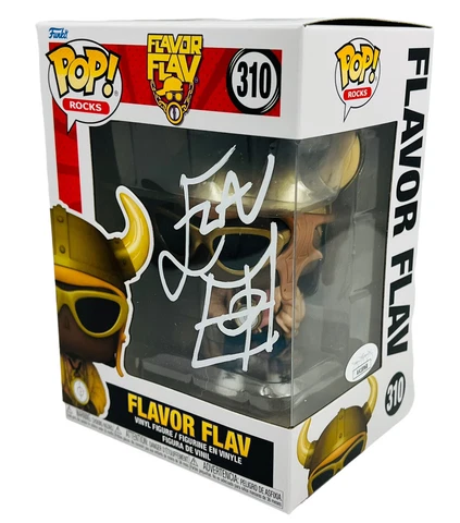 FLAVOR FLAV AUTOGRAPHED SIGNED FUNKO POP FIGURE PUBLIC ENEMY RAP JSA COA Cover