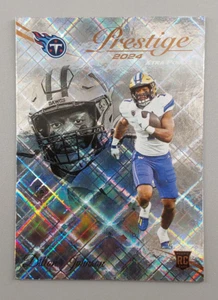 Dillon Johnson Panini Prestige Diamond Parallel 2024 NFL #356 - Picture 1 of 4