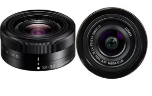 Panasonic Lumix G Vario 12-32mm f/3.5-5.6 Mega OIS ED Lens - Black-95%NEW - Picture 1 of 11