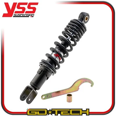 AMMORTIZZATORE POSTERIORE YSS REGOLABILE MBK BOOSTER PHANTOM F12 YAMAHA BW'S 50 - Imagen 1 de 4