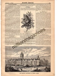 1879 Scientific American Virginia Water - Holloway Sanatorium original print - Picture 1 of 1