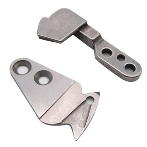 1SET #08013CL-B001+04400200B000 Movable And Fixed Knife FIT FOR SWF Embroidery - Picture 1 of 3