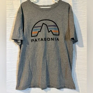 Patagonia Gray Graphic T-shirt - Picture 1 of 6