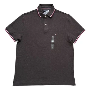 NWT Tommy Hilfiger Men's Wicking Performance Pique Solid Short Sleeve Polo Shirt - Picture 1 of 203