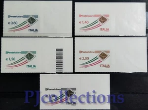 3424-ITALIA-ITALY 2009 POSTA PRIORITARIA FULL SET 5 STAMPS MNH - Imagen 1 de 1