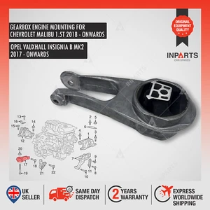 For Vauxhall Insignia B Mk2 Gearbox Engine Mounting Chevrolet Malibu (2018 On) - Picture 1 of 12