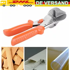 Gehrungsschere 45°-135° Amboss Winkelschneider für Kunststoff Gummi Holz PVC NEU - Bild 1 von 14