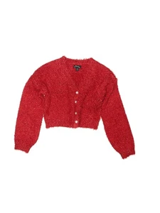 Art Class Girls Red Cardigan 7 - Picture 1 of 2