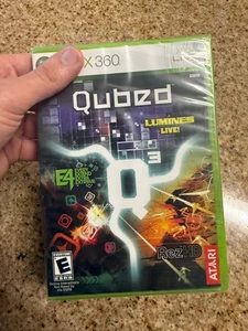 QUBED ✨Xbox 360✨ New Sealed Exclusive REZ HD Cubed Rare! - Picture 1 of 3