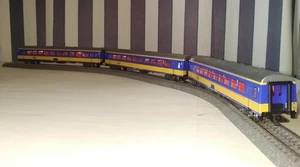Nostalgie Intercity-Wagen-Verband Niederlande Ersthand beleuchtet Märklin H0 - Bild 1 von 16
