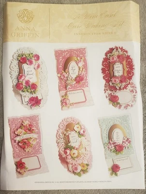 Anna Griffin 2018 Be Mine Easel Card Making Kit - Makes 19 Cards NEW - Image 1 of 4