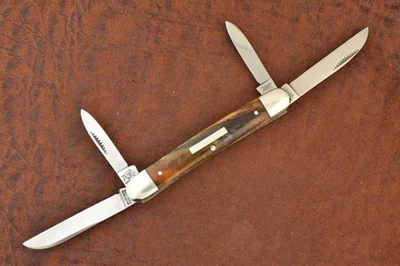 CUCHILLO DE CONGRESO PREMIUM BULLDOG BRAND SOLINGEN ALEMANIA CELULOIDE REMOLINO (27712) Foto 1 de 4