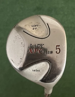 LADIES XPC PLUS 5 WOOD LOFT 21 140cc Power Control L Flex 42” - Image 1 of 4