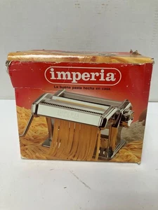 Imperia SP150 Tipo Lusso Heavy Duty Pasta Machine Made in Italy - Picture 1 of 16