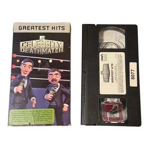 GREATEST HITS - MTV - CELEBRITY DEATHMATCH - VHS 1999 Sony - Picture 1 of 7