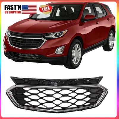 Front Grill Bumper Grille Assembly Compatible with 2018-2020 Chevrolet Equinox Foto 1 de 4