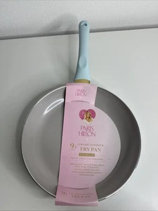 Paris Hilton 9.5 Inch Light Blue Fry Pan. Ceramic Nonstick. - Picture 1 of 12