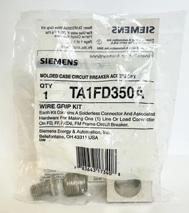 Siemens TA1FD350A  Lug Terminal Kit For FD, FF, FXD6, FM Frame Circuit Breaker - Picture 1 of 2