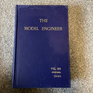 Model Engineer hobby vintage Magazines bound 1943 volume 89 Collection July/Dec - Picture 1 of 5