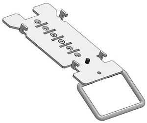 Ergonomic Solutions CHE072-02 Keyhole Plate for Banksys - Bild 1 von 1