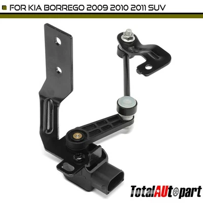 Sensor de nivel de altura de conducción negro para Kia Borrego 2009-2011 SUV lado del conductor delantero Foto 1 de 4