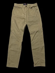 Tommy Hilfiger Pants Mens 28x30 Brown Khaki Slacks - Picture 1 of 16